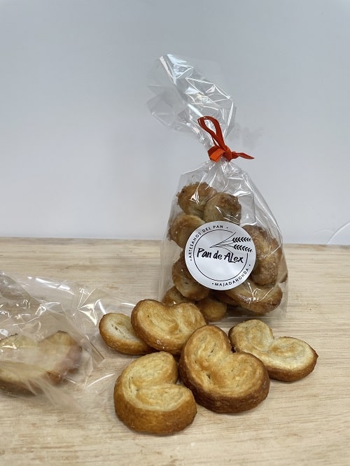 Palmeritas de azúcar Pan de Alex