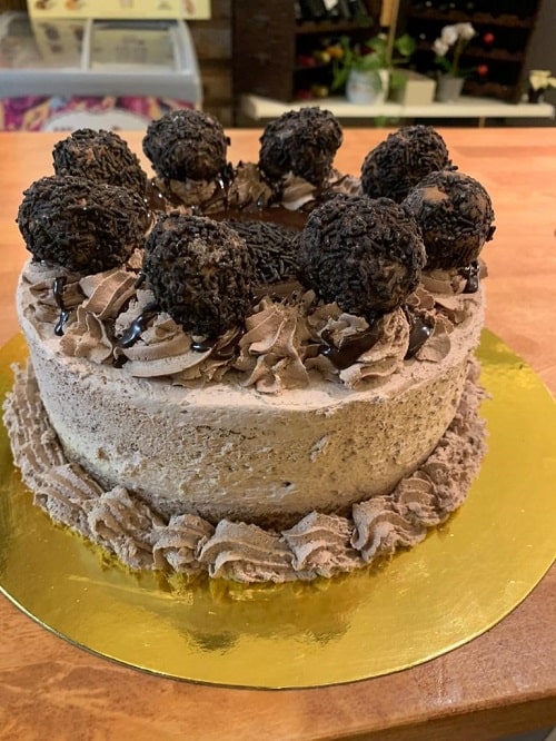 Tarta de chocolate Pan de Alex