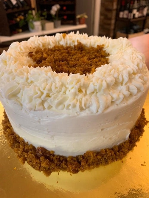 Tarta de zanahoria Pan de Alex