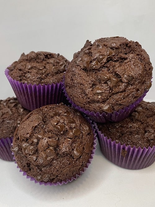 Magdalena de chocolate